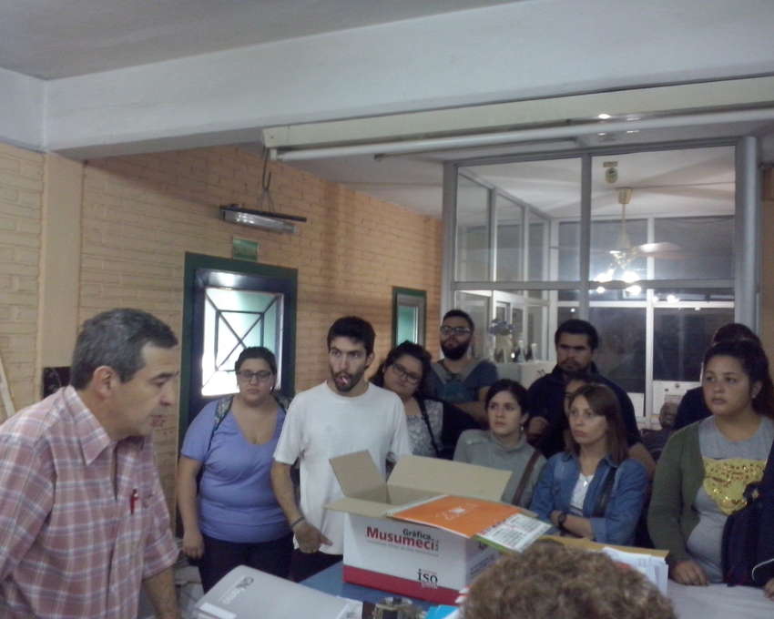UGAR Centro  Noroeste desarrollando actividades de articulación con escuelas especializadas en nuestro sector: Spilimbergo y La Metro