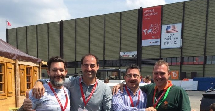 FAIGA en DRUPA 2016 - Recibe delegación de Empresas Cordobesas.-