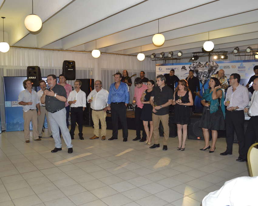 Secretaria Evento: UGAR celebró junto a un gran número de asistentes sus 75ª ANIVERSARIO.-