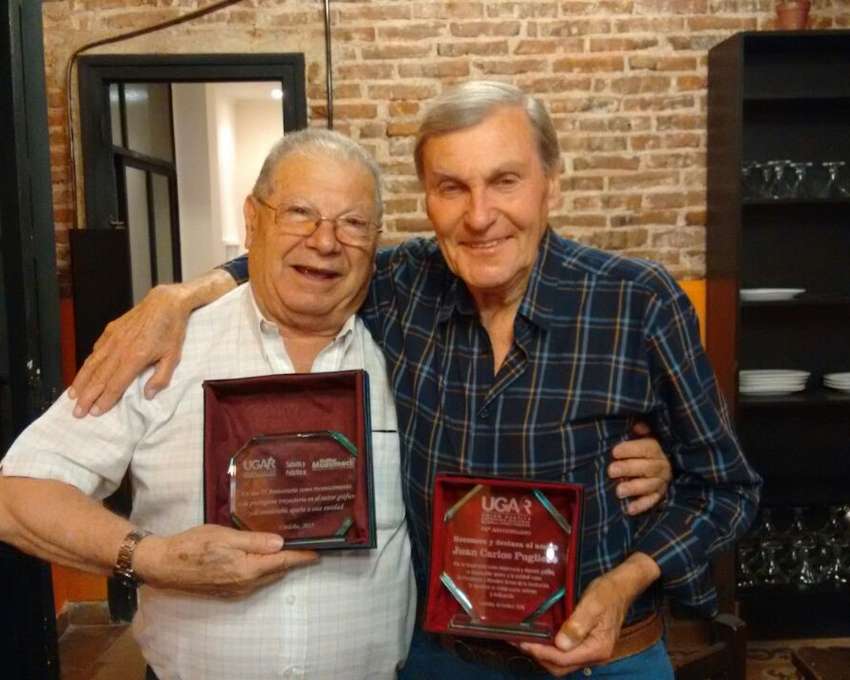 Reconocimiento a dos grandes referentes de la Industria Gráfica Local.-