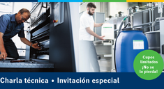 Invitación  a Charla Técnica: Mantenimiento Preventivo - Químicos Saphira.
