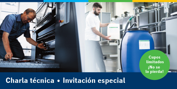 Invitación  a Charla Técnica: Mantenimiento Preventivo - Químicos Saphira.