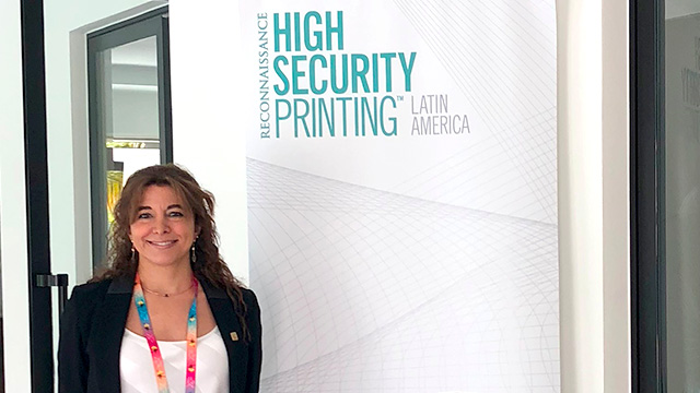 Presencia de empresa cordobesa en la Conferencia de Impresores de Alta Seguridad