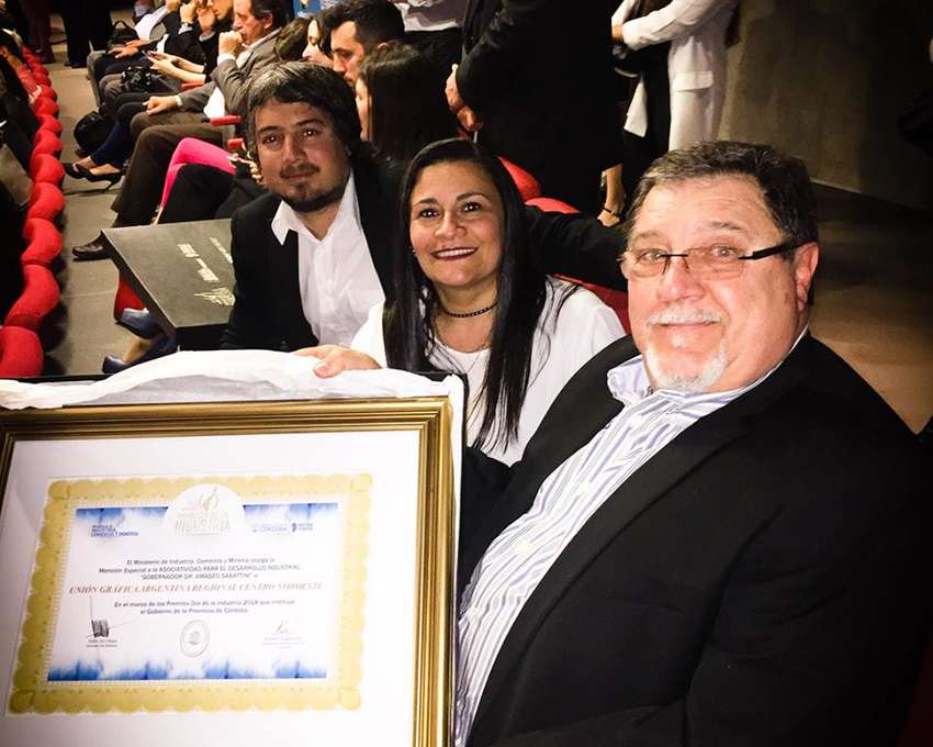 UGAR recibió una mención especial en los premios Día de la Industria