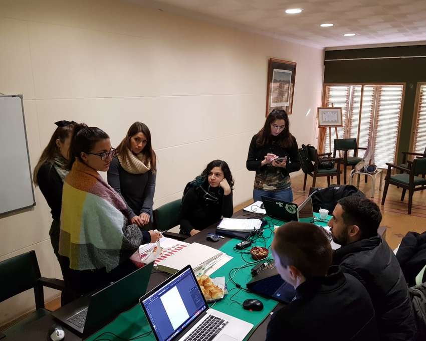 [Dpto UGAR Joven] Realizamos el taller intensivo de Pre-impresión