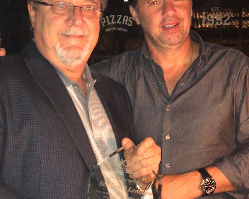 Daniel Lencioni y Walter Bonifazzi fueron homenajeados por su trayectoria en la industria