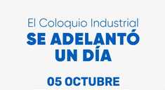 Se viene el 14º Coloquio Industrial