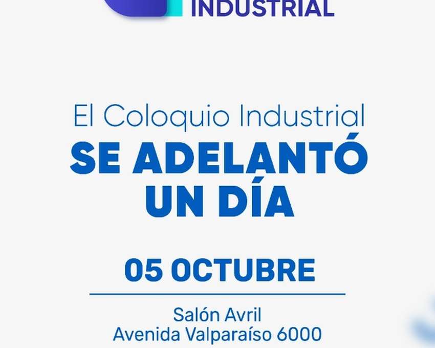 Se viene el 14º Coloquio Industrial