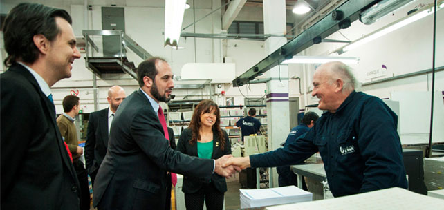 Exportación desde Córdoba de productos gráficos