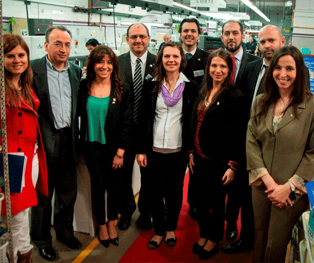 Exportación desde Córdoba de productos gráficos